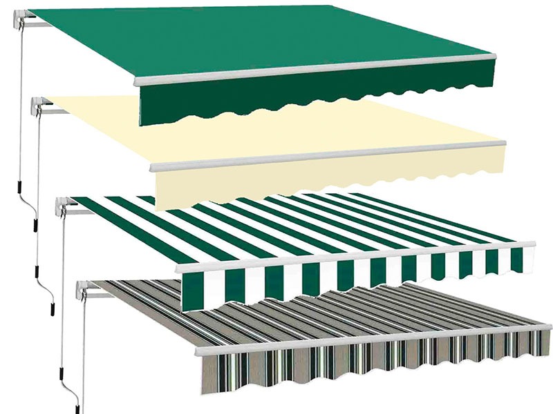 Manual Retractable Folding Awning