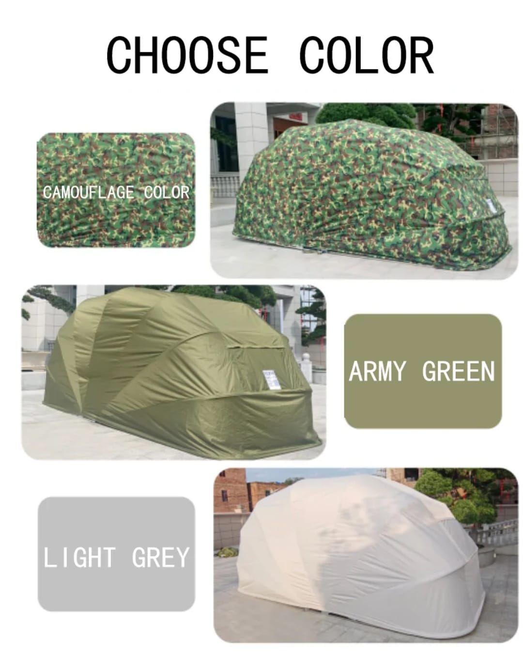 Portable Foldable Car Cover - Image 5