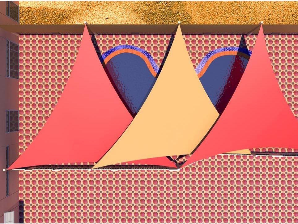 Sail shade for Yard & Pool - Image 10
