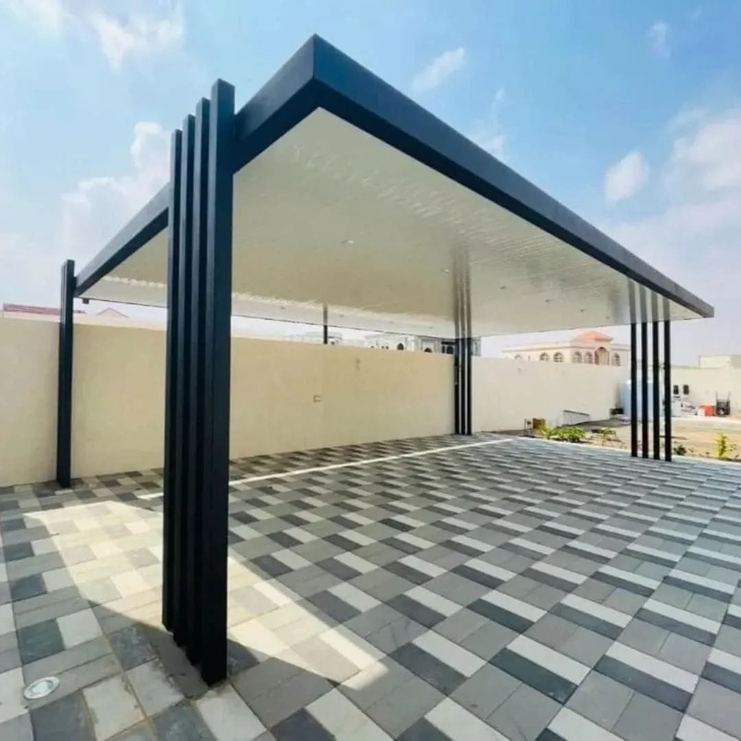 Sandwhic panels roof Parking Shade - Image 3