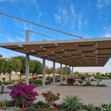 Cantilever Car Parking Shade 